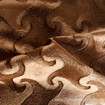 Hot Selling Cheap Crushed Velvet Upholstery Fabric